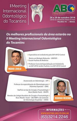 Confira os palestrantes do II Meeting Internacional Odontológico do Tocantins